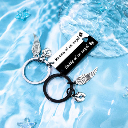 Miscarriage Gifts For Mothers Dad Grief Gifts For Women Mom Dad Miscarriage Gift Memorial Keychain Sympathy Gift For Loss Of Loved One Memorial Present For New Parents In Memory Of Loss