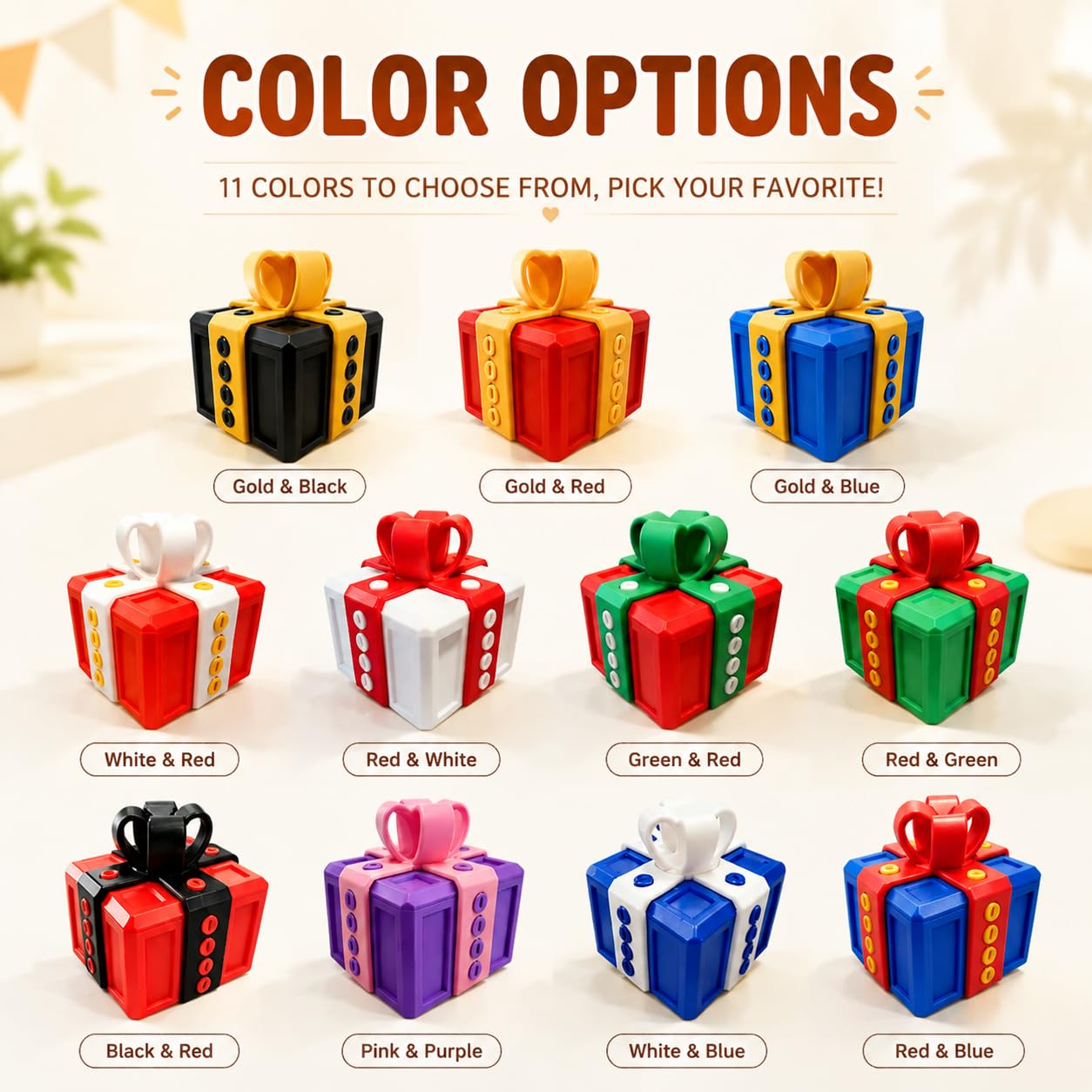 Annoying Gift Box with Screws, The Annoying Present Box, Prank Gift Box, Funny Gag Gifts for Adults, Money Boxes for Cash, Unique Card Holder, Birthday Surprise Present Boxes