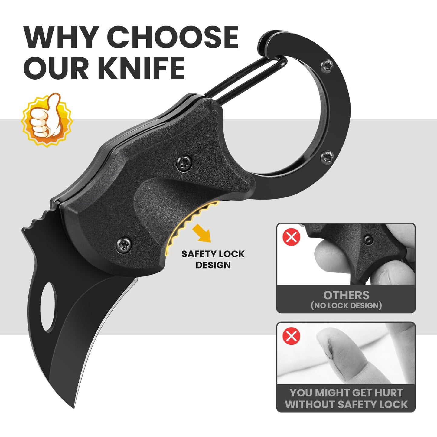 FUNBRO Small Pocket Knife Fathers Day Dad Gifts for Men, EDC Box Cutter, Anniversary & Birthday Gifts for Him, Mens Stocking Stuffers Gifts for Boyfriend Husband Grandpa from Daughter Wife Son