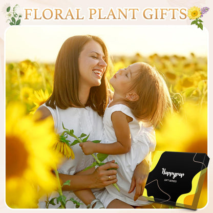 HAPPYPOP Plant Gifts - Stawberry Banana Pickle Cherry Sunflower Socks for Women