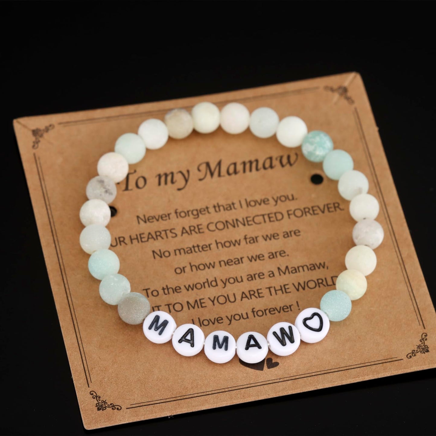 HUTIMY Gifts for Mamaw Birthday from Grandchildren Best Grandma Mothers Day Mamaw Bracelet