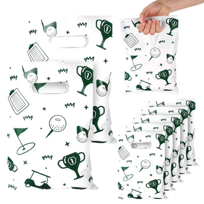 50pcs Golf Gift Bags, Golf Themed Party Decorations Candy Goodie Bags for Men Women Birthday Sports Events Party Favor Supplies