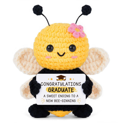 Graduation Gifts for Her, Unique Graduation Gifts for Graduate, Colleage University Graduate Present for Daughter, Student, Friends Classmate - Home Collectible Decor Crochet Bee