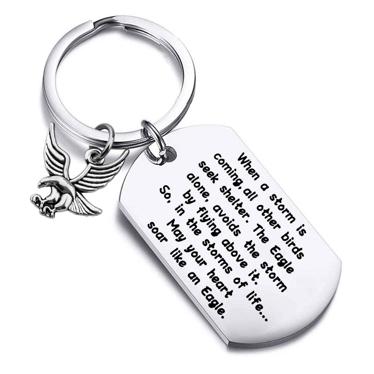 FustMW Eagle Scout Keychain - Court of Honor & Leader Gift