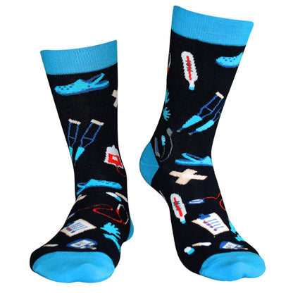 GOLIN Funny Job& Occupation Dress Socks Gifts Idea for Men Women, Novelty Birthday Present for Coworkers Boss