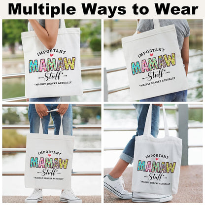 Inspirational Mom Grandma Aunt Mother in Law Tote Beach Bag for Women Birthday Christmas Mothers Day