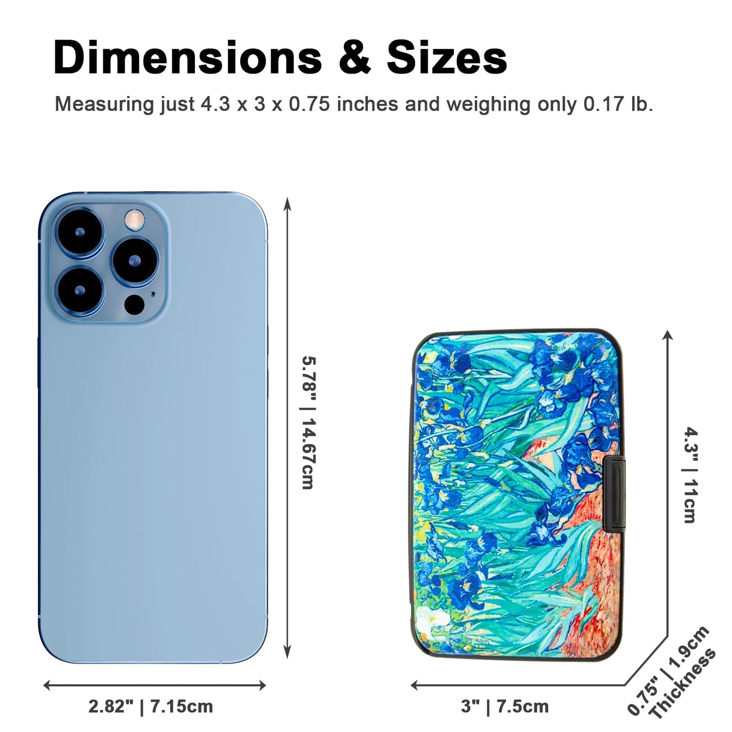 Credit Card Holder Small RFID Blocking Wallet Business Metal Slim Mini Aluminum Hard Case for Women Men