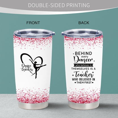 Dance Teacher Gifts for Women, Dance Teacher Christmas Gifts, Best Gift Ideas for Ballet Teachers, Ballet Teachers Gift for Women 20 oz Coffee Tumbler
