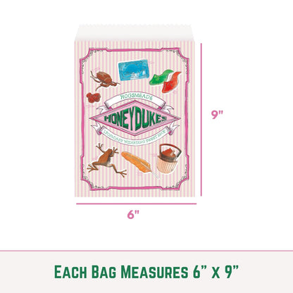 Unique Harry Potter Treat Bags - 24 Harry Potter Goodie Bags for Party Favors, Checklist - Birthday Party Decorations & Supplies