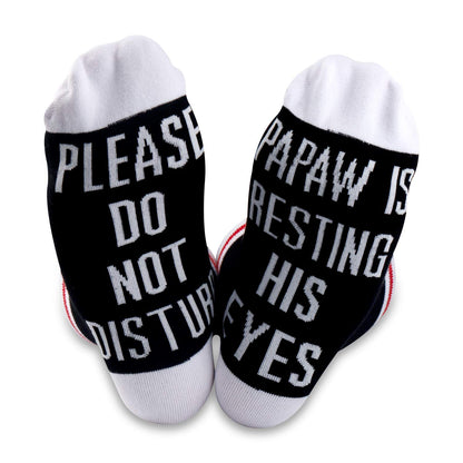 Papaw Novelty Socks for Dad Grandpa - Father's Day & Birthday Gift
