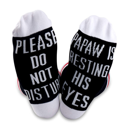 Papaw Novelty Socks for Dad Grandpa - Father's Day & Birthday Gift