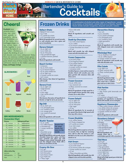 Bartender'S Guide To Cocktails (Quick Study Home)