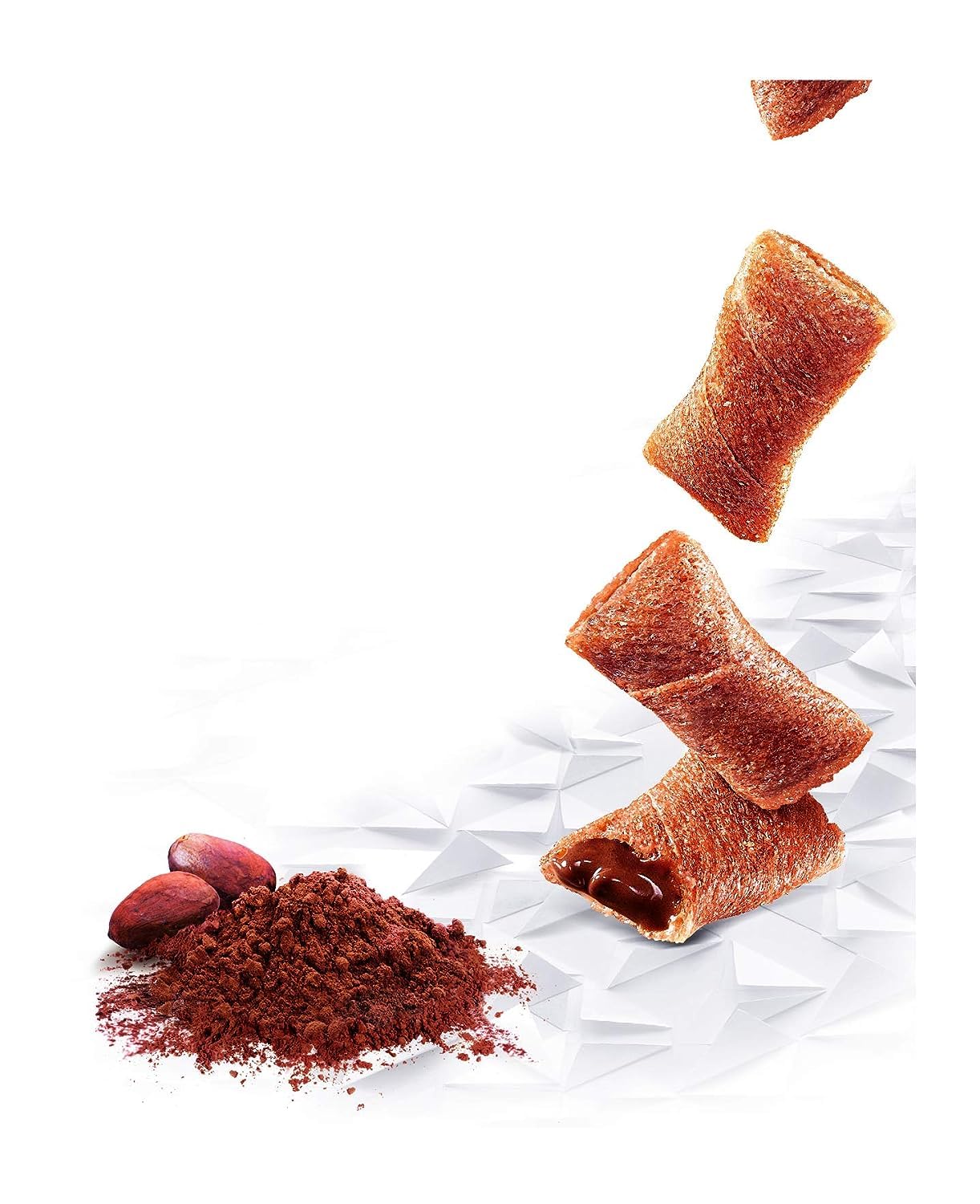 Gavottes Gourmet French Filled Mini Crispy Crepes - with Rich Cocoa Hazelnut Filling | Crispy Crepes for Chocolate Crepe Lovers | Gavottes Mini Filled Crispy Crepes From France (3.17oz/90g)