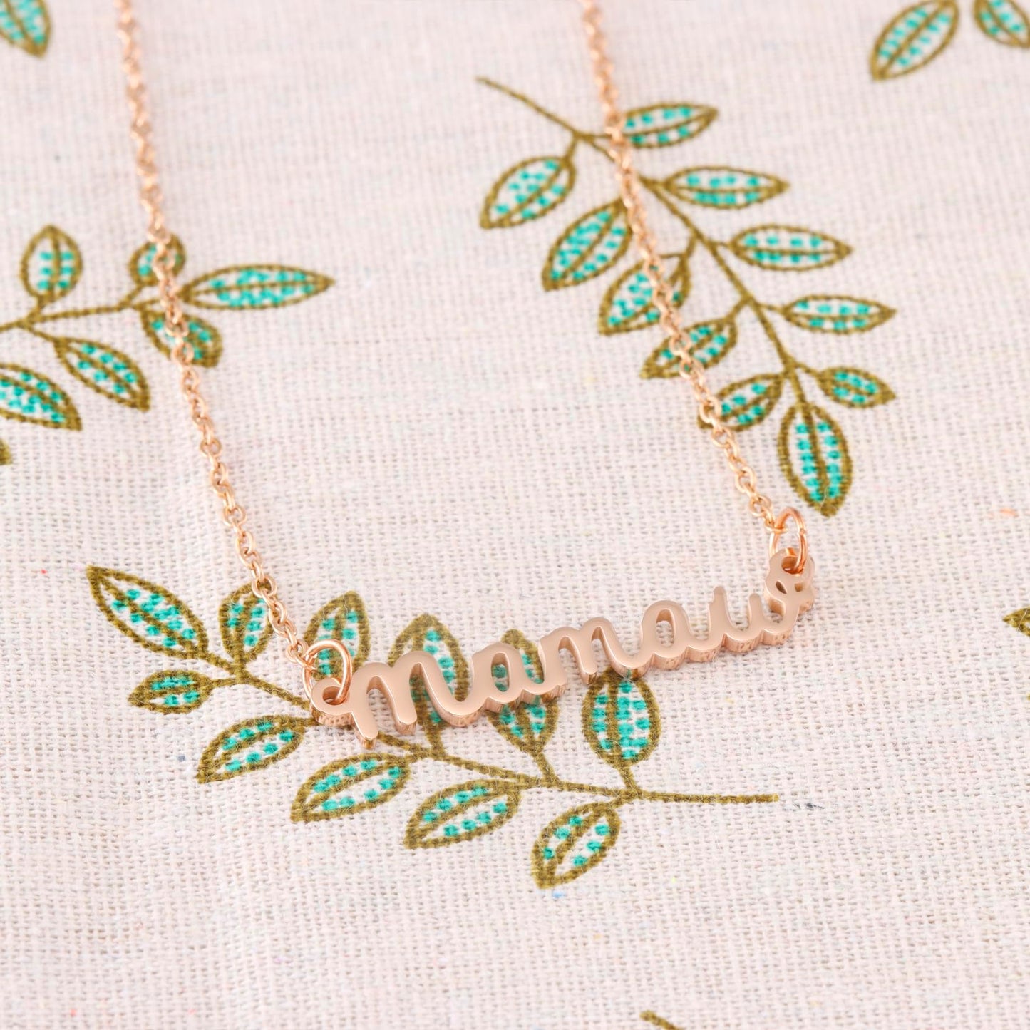 Mamaw Gifts Necklace from Grandkids for Birthday Women Best Mothers Day Jewelry Mamaw Necklace