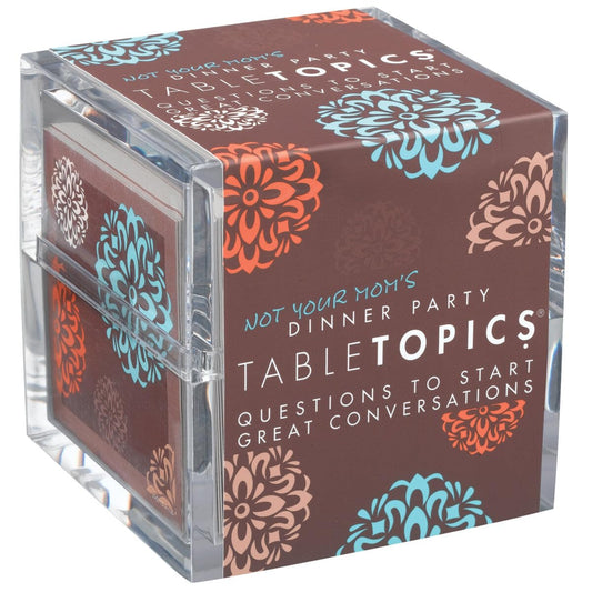 TableTopics Not Your Mom’s Dinner Party Conversation Cards for Adults to Get to Know Each Other on a New Level, 135 Eye-Opening Questions for Friends at Parties, Unique Host Gift