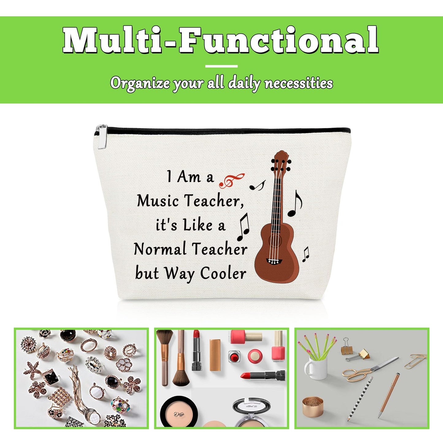 Violin Gifts for Women Makeup Bag Violinist Gifts Music Teacher Appreciation Gifts Violin Lovers Gift Thank You Music Teacher Gifts Musician Birthday Gift Cosmetic Pouch Violin Teacher Gifts