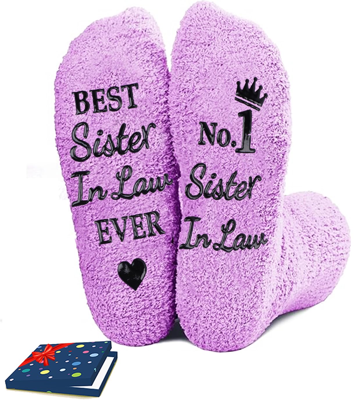Sister in Law Gifts, Sister in Law Socks for Women, Christmas Gifts