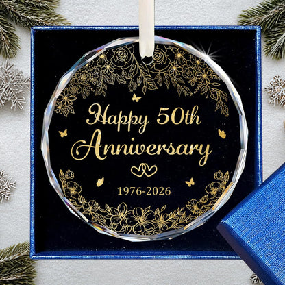 50th Anniversary for Couple - Gift for 50th Wedding Anniversary 2026 - Golden Anniversary - 50 Years As Mr Mrs - 50th Anniversary Wedding Gift for Wife, Husband - 50 Years of Marriage