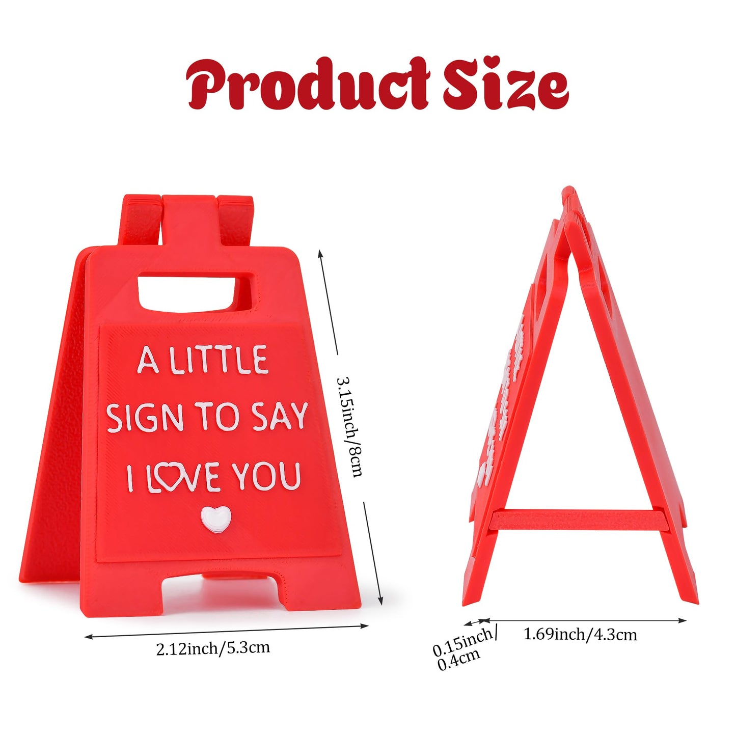 Anniversary Romantic Gifts for Women - Mini Sign Office Decor Desk Accessories Mothers Day Gifts for Mom Her Men Wife Husband Girlfriend Boyfriend Birthday Christmas Wedding Valentines Day
