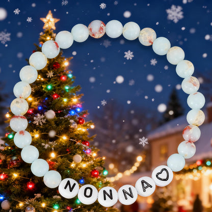Kivosliviz Nonna Gifts for Birthday Women Grandma from Grandkids Nonnas Jewelry Best Nonna Bracelet