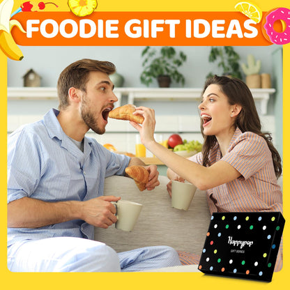 HAPPYPOP Food Gifts for Men Women - Funny Unisex Pickle Ramen Noodle Socks 2 Pack