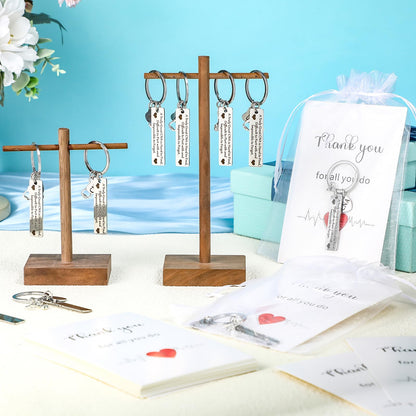 Sureio CNA Week Gift Bulk Appreciation Keychain CNA Accessories for Work Certified Nursing Assistant Graduation Party