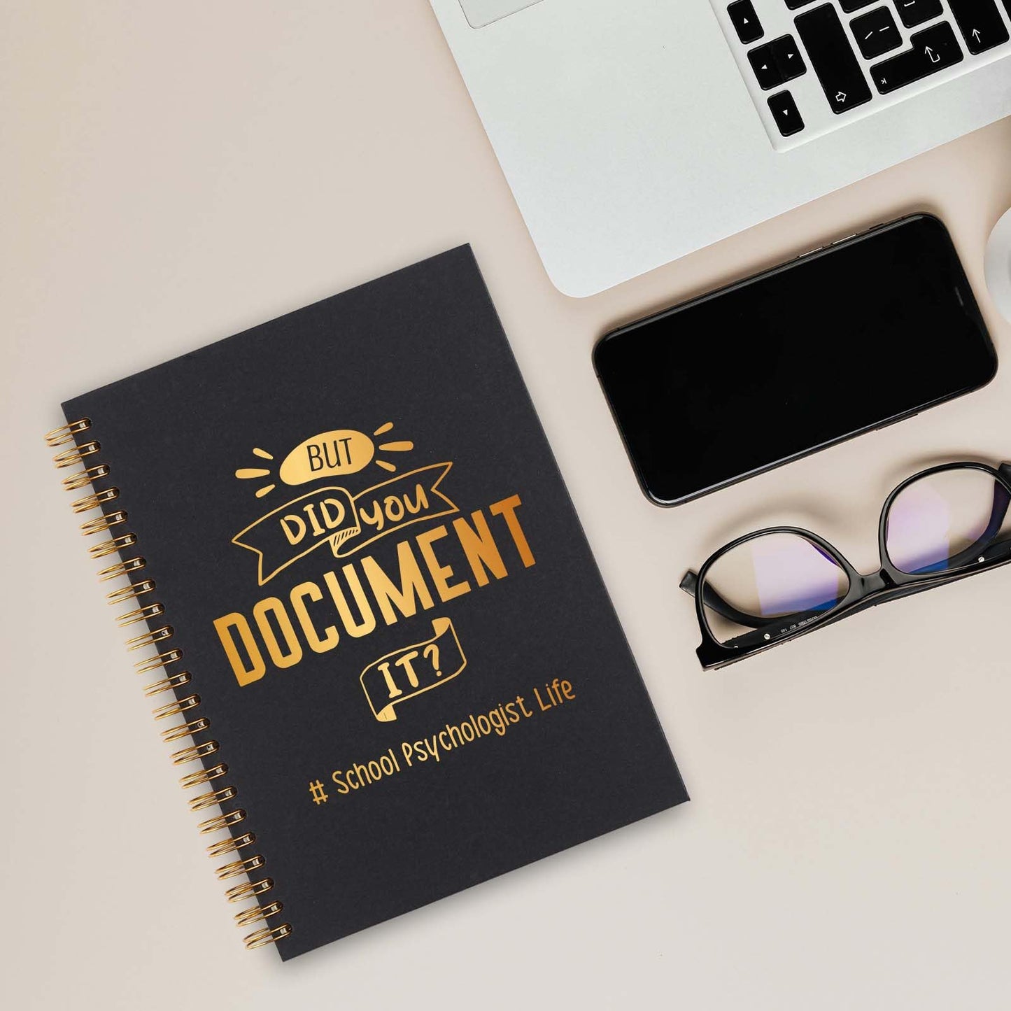 School Psychologist Spiral Notebook, School Psychologist Gifts for Women, Funny School Psychologist Life Gag Office Supplies Appreciation Thank You Gifts Spiral Notebooks WA4