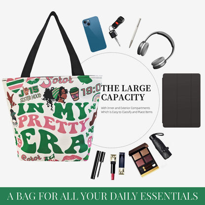 African American Tote Bag African Girls Tote Bag Gift for Women