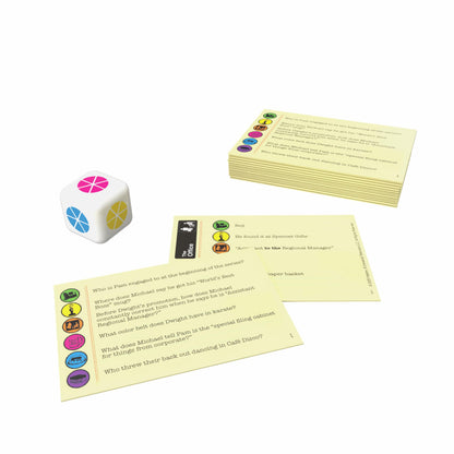 Trivial Pursuit: The Office, Quick Play Edition Trivia Game, Test Your Knowledge of the Dunder Mifflin Team with 600 Questions in 6 Categories Covering All 9 Seasons, Officially Licensed Merchandise