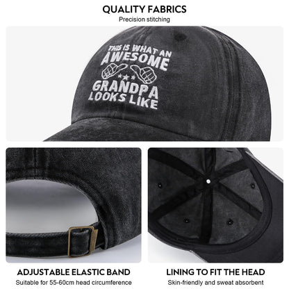 Grandpa Gifts - Hats for Men, Birthday Fathers Grandparents Gifts for Grandfather