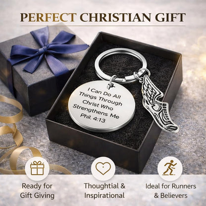 Running Accessories, Runner Gifts for Men, Cross Country Running Gifts for Men and Women, Track and Field Keychain, Track and Field Accessories, Marathon Accessorie