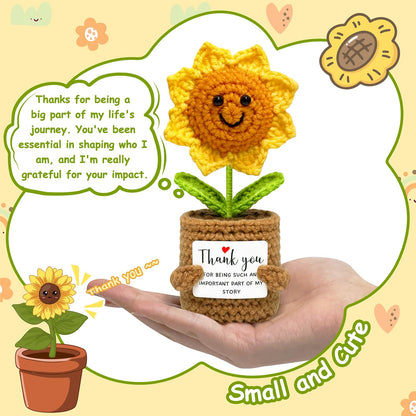 Funny Thank You Gifts for Women Men - Teacher Appreciation Gifts for Mom, Mini Gift for Mom, Friend, Teacher, Sister, Emotional Support Small Cute Stuff Things, Collectible Dolls