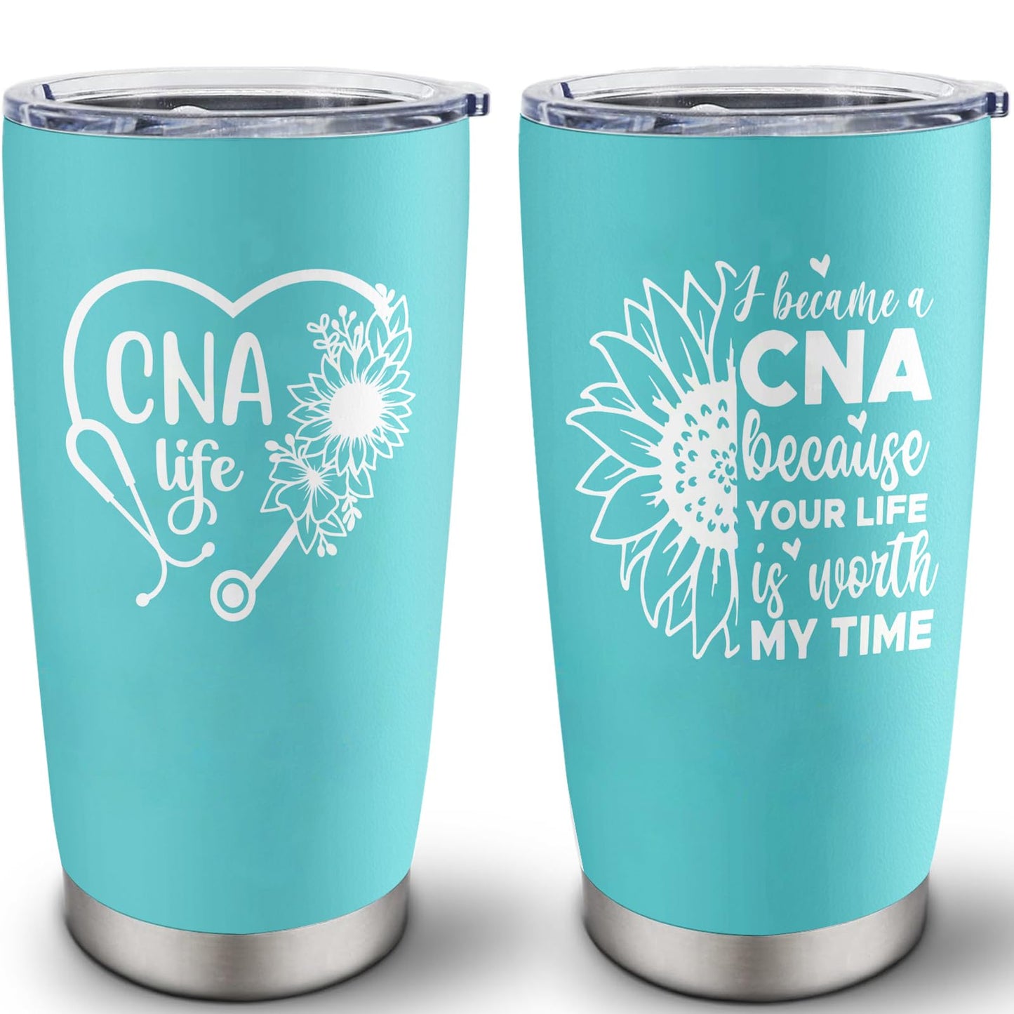 CNA Gifts 20oz Tumbler, CNA Week Gifts for Women, Certified Nursing Assistant Appreciation Gifts, Gifts for CNAs Nurses Workers