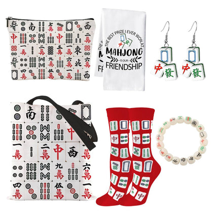 Mahjong Gifts for Women - Mahjong Lover Gift for Birthday Christmas, Mahjongg Gifts for Her Mom Friends