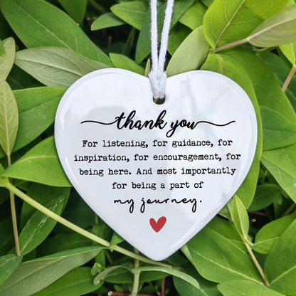 Thank You Gift for Christmas, Midwife, Friend, Appreciation Gift, Appreciation Ornament, Coworker Meaningful Leaving, Retirement Ornament(Thank You)