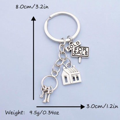 iMagitek 20 Pcs Realtor Keychain Realtor Gift Keyrings Real Estate Agent Appreciation Gifts Real Estate Broker Keychain Gift for Salesman Salesperson