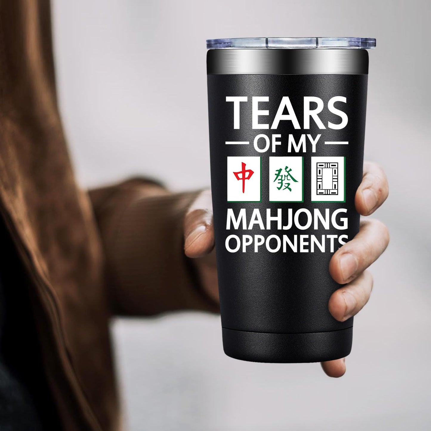 Mahjong Gifts for Women Men - Christmas Brithday Gifts for Mahjong Lovers - Mahjongs Accessories and Gift - 20oz Mahjongs Gift Ideas Tumbler