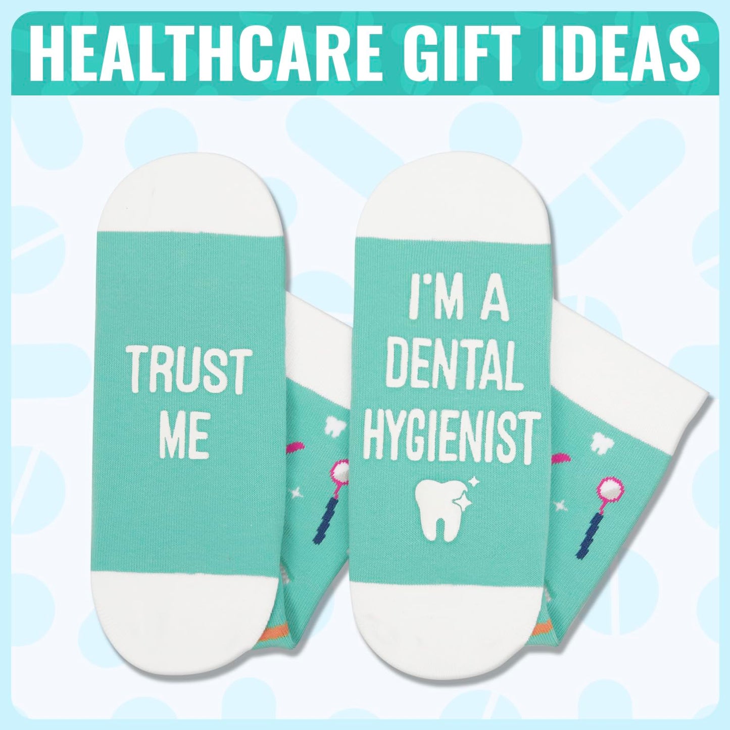 HAPPYPOP EMT Gifts for Men Women - Medical Assistants Gifts Medical Assistants Week Socks