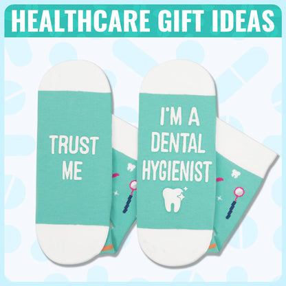 HAPPYPOP EMT Gifts for Men Women - Medical Assistants Gifts Medical Assistants Week Socks