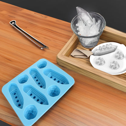 Titanic Shape Ice Tray