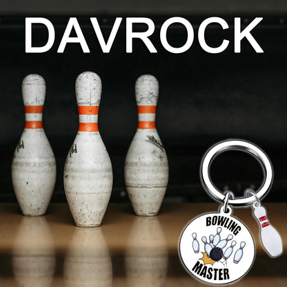 Bowling Gifts Cool Accessories for Men Bowling Lovers Keychain Party Favors for Bowlers Inspirational Gifts for Bowling Players