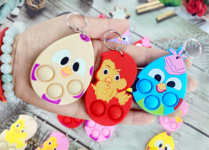30 Pcs Bulk Born Egg Mini Pop for Adult and Kids,Small Easter Rabbit Party Favors and Classroom Student Gifts