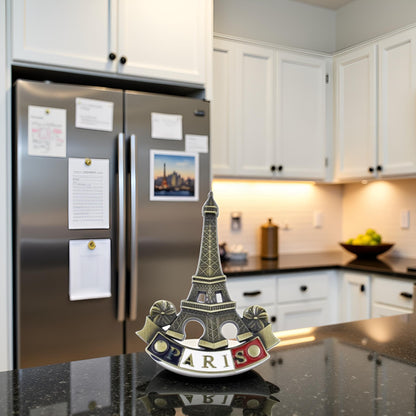 3D Metal Fridge Magnet Eiffel Tower Paris France Souvenir Gift Decor Refrigerator Magnets, Kitchen Accessories,Kitchen Refrigerator Decor