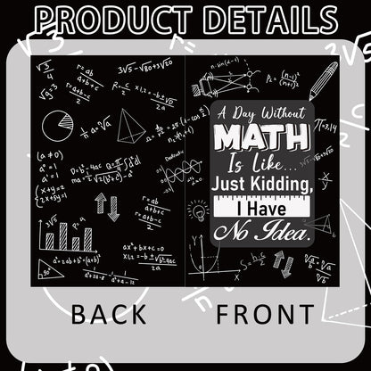 Math Teacher Card Gift - Funny Greeting Card Keychain Appreciation Gifts for Math Teachers Professors Tutors on Teacher Appreciation Week End of Year Birthday, Christmas