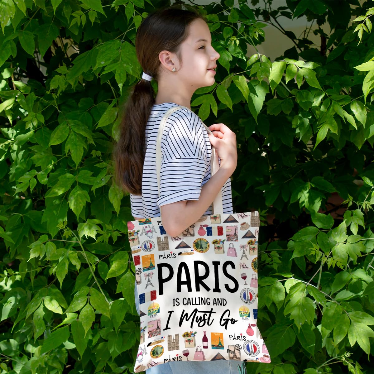 New York Chicago Nashville Paris Italy Los Angeles Las Vegas Lover Gifts Tote Bag Beach Bag Travel Souvenir Gift