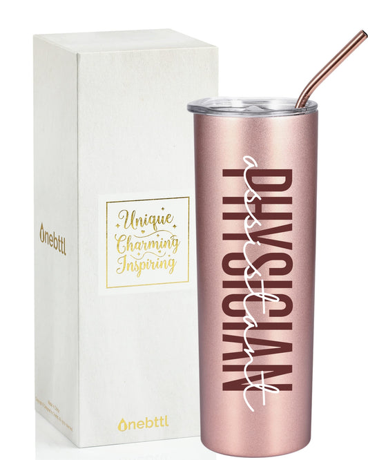 Onebttl Physician Assistant Gifts for Women, Gifts for Women on National Physician Assistant Day, Birthday and Christmas, 20oz Insulated Stainless Steel Travel Tumbler - PHYSICIAN ASSISTANT