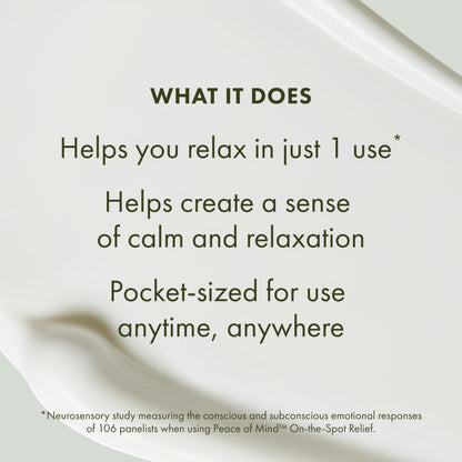 Origins Peace of Mind On-the-Spot Relief | Relaxing Aromatherapy Experience With Eucalyptus, Peppermint & Basil Essential Oils | Wellness Gift