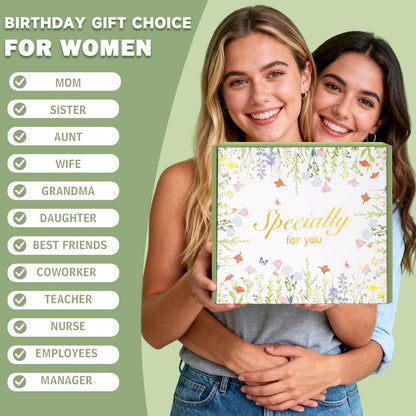 Birthday Gifts for Women, Personalized Graduation Gifts Teacher Appreciation Gifts, Monogrammed Initial Gift for Teacher Her Wife Friend Daughter Sister Girlfriend, Get Well Thank you Gifts (N)