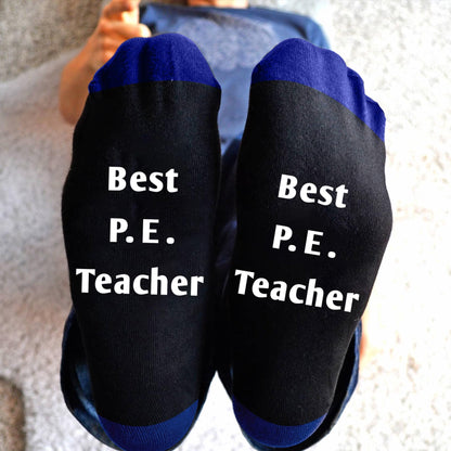 Gifts for Teacher - Teacher Appreciation Thank You Birthday Retirement Christmas Valentine End of Year Gifts,Socks