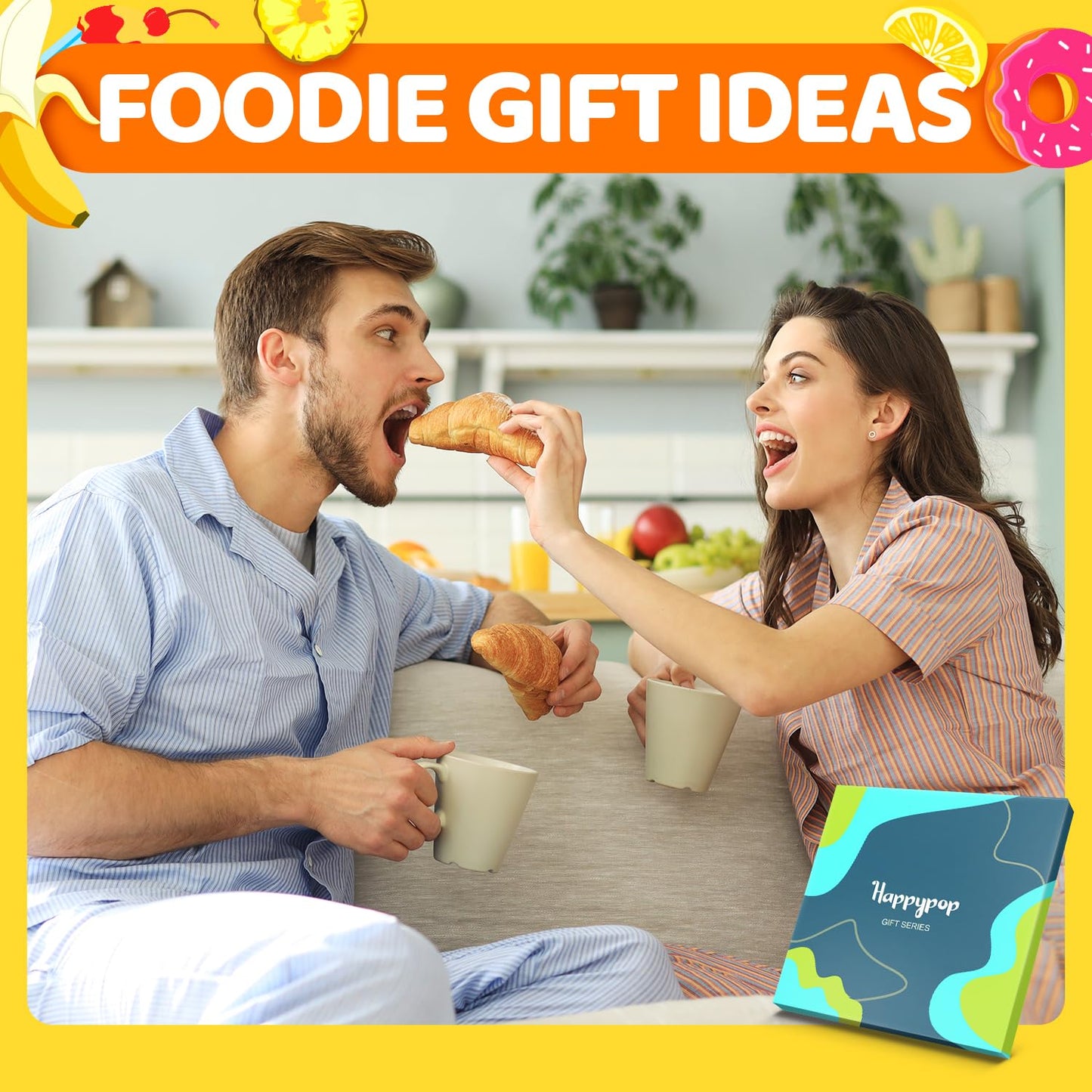 HAPPYPOP Avocado Gifts for Lovers - Guacamole Gifts Fruit Socks